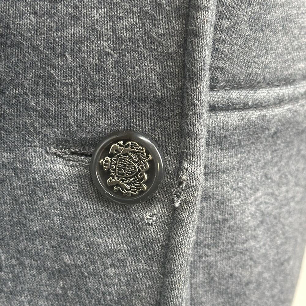 Iris Basic Gray Double-Breasted Jacket Size M. Se… - image 7